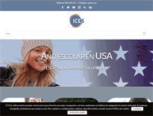 Tablet Screenshot of ices-spain.com